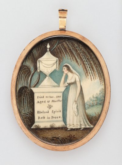 Miniatura conmemorativa de American 19th Century
