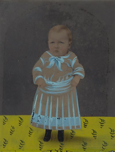 Retrato de un niño de American 19th Century