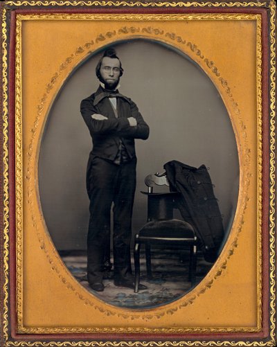Retrato de un Hombre de American 19th Century