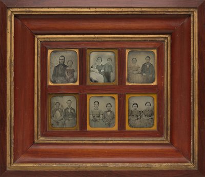 La familia Smith de American 19th Century