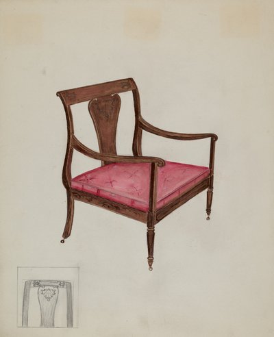 Sillón de American 20th Century