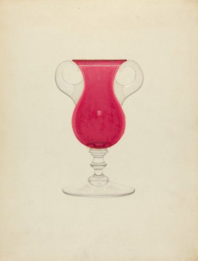 Vidrio soplado de American 20th Century