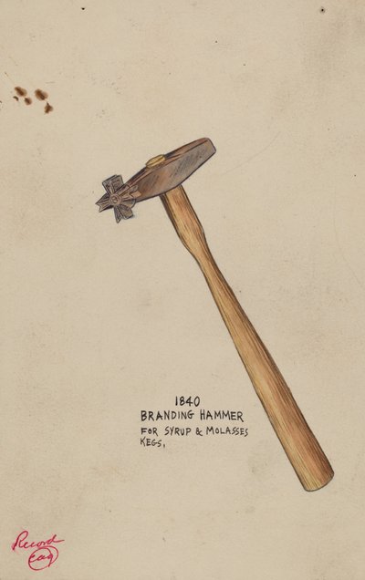 Martillo de Marcado de American 20th Century