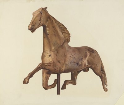 Veleta de caballo de American 20th Century
