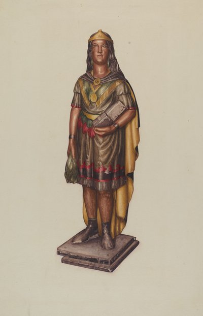 Figura india de American 20th Century