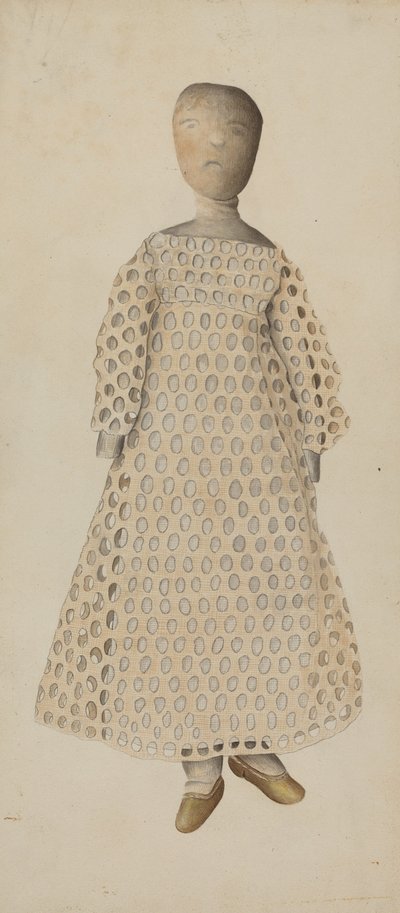 Muñeca de trapo de American 20th Century