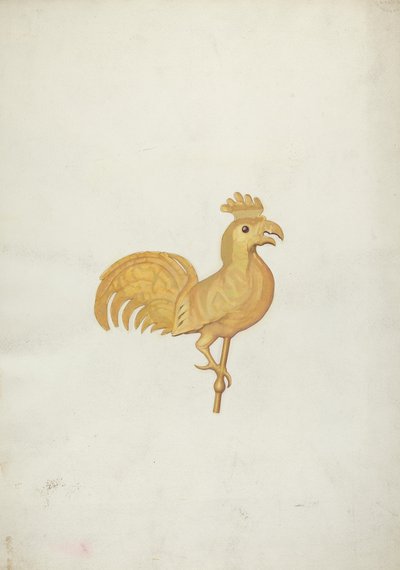 Veleta de gallo de American 20th Century