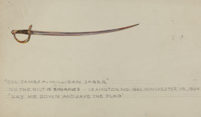 Sable de American 20th Century