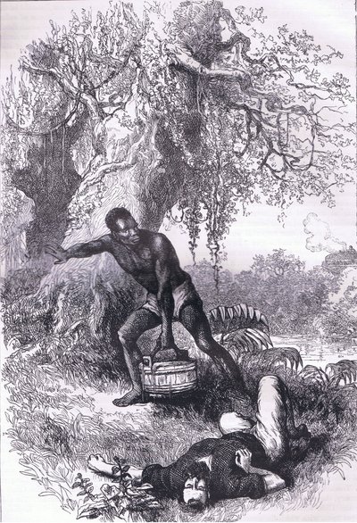 Un incidente en la defensa de "Ninety Six", ilustración de la Historia de los Estados Unidos de Cassell publicada por Cassell, Petter & Galpin, c.1900 (litografía) de American English school