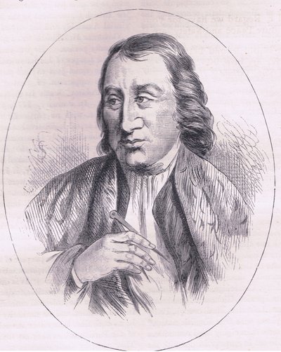 Samuel Adams, ilustración de la Historia de los Estados Unidos de Cassell, publicada por Cassell, Petter & Galpin, c.1900 de American English school