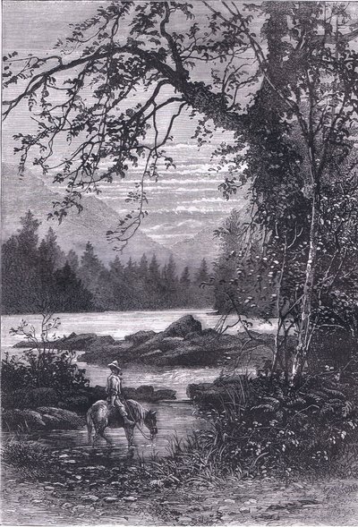 Vista de Carolina del Norte, ilustración de la Historia de los Estados Unidos de Cassell publicada por Cassell, Petter & Galpin, c.1900 de American English school