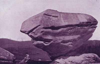 Roca Equilibrada, cerca de Pittsfield, Massachusetts de American Photographer (after)