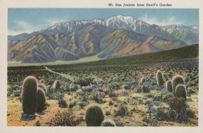 California: Monte San Jacinto desde el Jardín del Diablo (foto) de American Photographer (after)