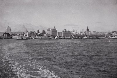California: Horizonte de San Francisco, desde un Ferry del Pacífico Sur de American Photographer (after)