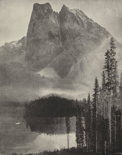 Lago Esmeralda en las Montañas Selkirk de American Photographer (after)