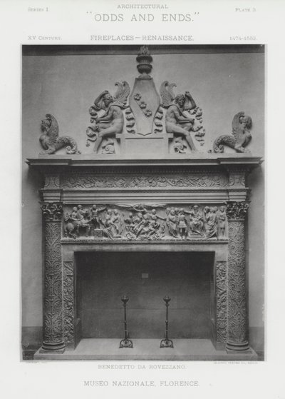 Chimenea: Museo Nacional, Florencia de American Photographer (after)