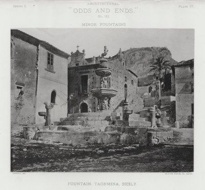 Fuente, Taormina, Sicilia de American Photographer (after)