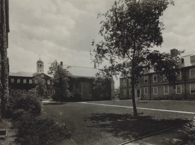 Universidad de Harvard: Harvard Hall; Holden Chapel; Mower Hall, Dormitorio de American Photographer (after)