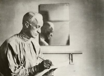 Harvey Cushing, neurocirujano, retrato de American Photographer (after)