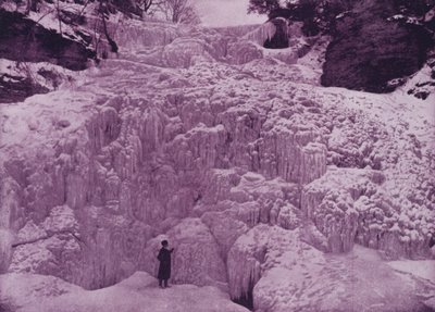 Cataratas Hector, Glen de Watkin, en invierno de American Photographer (after)