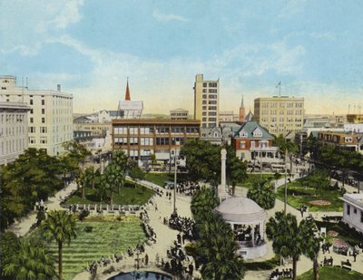 Parque Hemming desde el Hotel Windsor, Jacksonville, Florida de American Photographer (after)