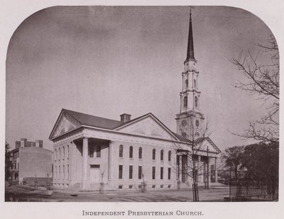 Iglesia Presbiteriana Independiente (foto en blanco y negro) de American Photographer (after)