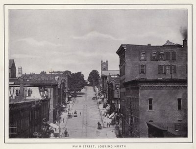 Jamestown, NY: Calle Principal, mirando al Norte de American Photographer (after)
