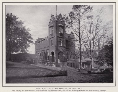 Jamestown, NY: Oficina de American Aristotype Company de American Photographer (after)