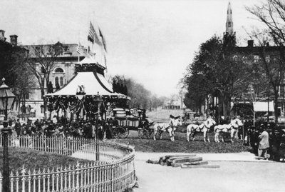 Exposición del cuerpo, Presidente Abraham Lincoln, Cleveland, Ohio, abril de 1865 de American Photographer (after)