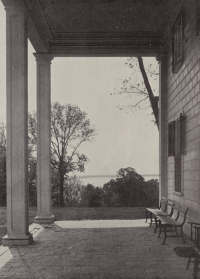 Mount Vernon: Pórtico este de American Photographer (after)