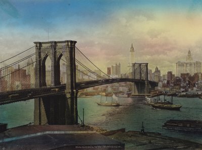 Nueva York: Puente de Brooklyn y el Bajo Manhattan de American Photographer (after)