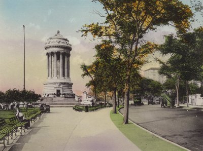 Nueva York: Monumento a los Soldados y Marineros, Riverside Drive de American Photographer (after)