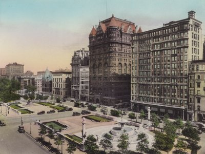 Nueva York: La Plaza y la Fuente Memorial Pulitzer de American Photographer (after)