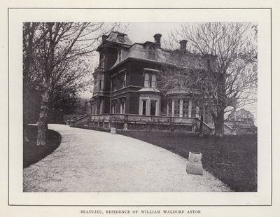 Newport, Rhode Island: Beaulieu, Residencia de William Waldorf Astor de American Photographer (after)
