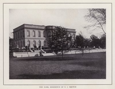 Newport, Rhode Island: Los Olmos, Residencia de E J Berwin de American Photographer (after)