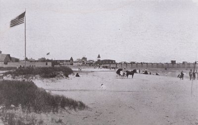 Old Orchard Beach, Maine: Escena de playa de American Photographer (after)