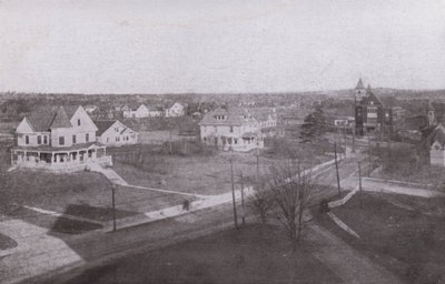 Old Orchard Beach, Maine: Vista hacia el interior desde Old Orchard House de American Photographer (after)