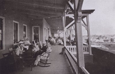 Old Orchard House, Maine: Escena de la piazza de American Photographer (after)