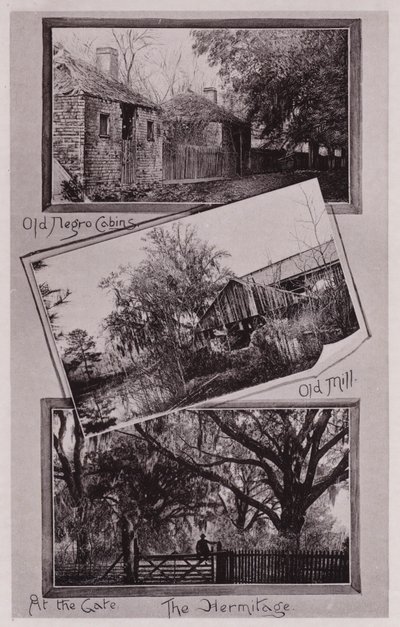Viejas Cabañas de Esclavos; Viejo Molino; En la Puerta; La Ermita de American Photographer (after)