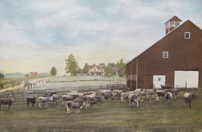 Oregón: Granja lechera en el valle de Willamette de American Photographer (after)