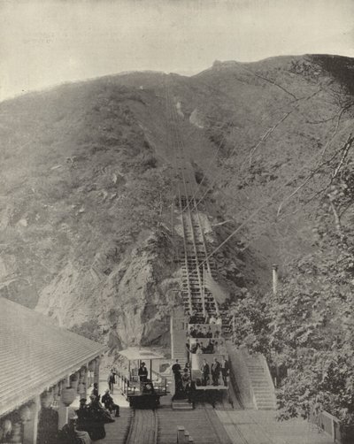 Ferrocarril de Montaña de Pasadena, California de American Photographer (after)