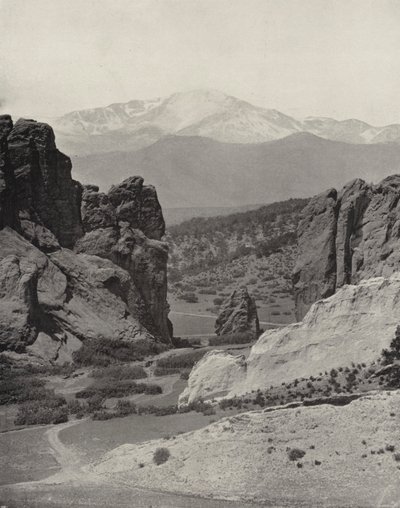 Pico Pike desde el Jardín de los Dioses de American Photographer (after)