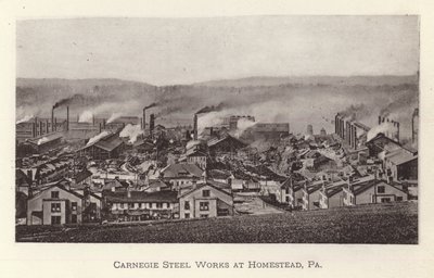 Pittsburgh: Fábrica de Acero Carnegie en Homestead, Pensilvania de American Photographer (after)