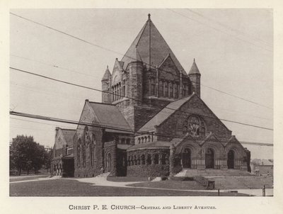 Pittsburgh: Iglesia Christ P E, Avenidas Central y Liberty de American Photographer (after)