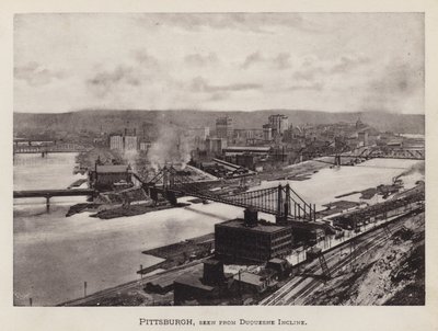 Pittsburgh: Pittsburgh, visto desde Duquesne Incline de American Photographer (after)