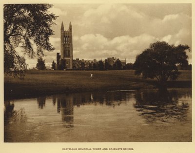 Universidad de Princeton: Torre Memorial Cleveland y Escuela de Graduados de American Photographer (after)