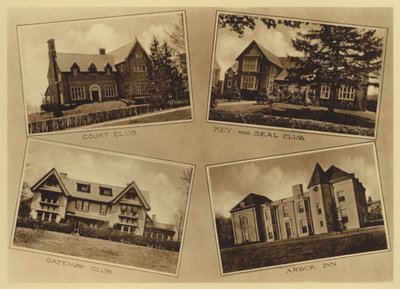 Universidad de Princeton: Court Club; Key and Seal Club; Gateway Club; Arbor Inn de American Photographer (after)