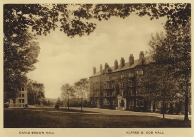Universidad de Princeton: David Brown Hall; Alfred B Dod Hall de American Photographer (after)