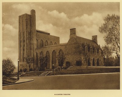 Universidad de Princeton: Teatro McCarter de American Photographer (after)