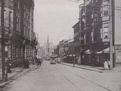 Providence, Rhode Island: Calle Westminster Este desde la Catedral de American Photographer (after)